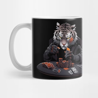 tiger play poker Mug